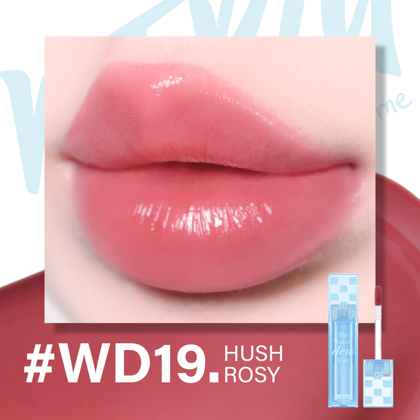 (Ver.4) Son Tint Bóng Merzy The Watery Dew Tint #WD19 Hush Rosy