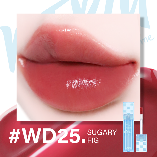 (Ver.4 Limited) Son Tint Bóng Merzy The Watery Dew Tint #WD25 Sugary Fig