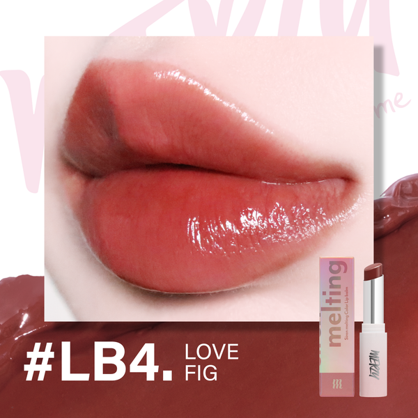 Son Dưỡng Có Màu Merzy Siren Melting Color Lipbalm #LB4 Love Fig