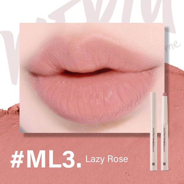 Chì Kẻ Viền Môi Merzy Mood Over Smudging Lip Pencil #ML3