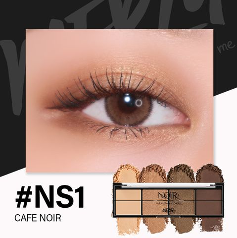 Bảng Phấn Mắt Merzy Noir In The Shadow Palette #NS1