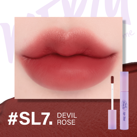 (Ver 2) Son Kem Lì Merzy Soft Touch Lip Tint #SL7