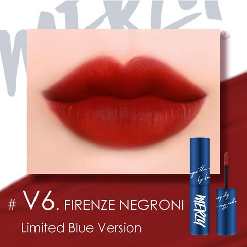 (Ver Classic Blue) Son Kem Lì Merzy The First Velvet Tint #V6