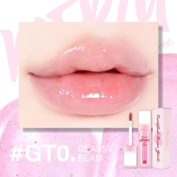 Son Bóng Merzy Bisous Glowy Gel Tint #GT0 Glassy Beam