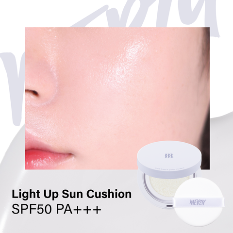 Chống Nắng Dạng Cushion Merzy Daily Light Up Sun Cushion SPF50+/PA++++