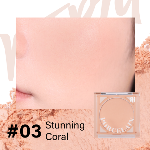 Phấn Má Hồng Merzy Porcelain Cheek Blusher #03