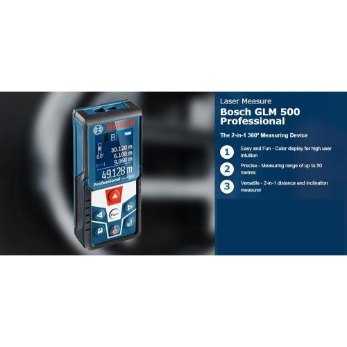 Máy đo khoảng cách GLM 500 – CÔNG TY CỔ PHẦN ĐT&TM THIẾT BỊ CƠ ĐIỆN ...