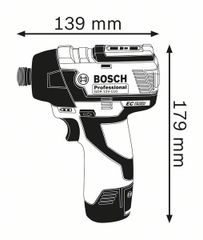 Máy vặn vít dùng pin Bosch GDR 12V-110 (không chổi than) (không bao gồm pin sạc)