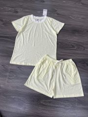 BỘ THUN COTTON ĐÙI KẺ SỌC