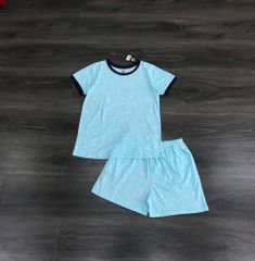 BỘ THUN COTTON ĐÙI UMI YELLOW HỌA TIẾT