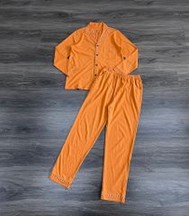 BỘ PIJAMA UMI YELLOW NỮ TAY DÀI