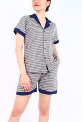 BỘ PIJAMA THUN ĐÙI SỌC UMI