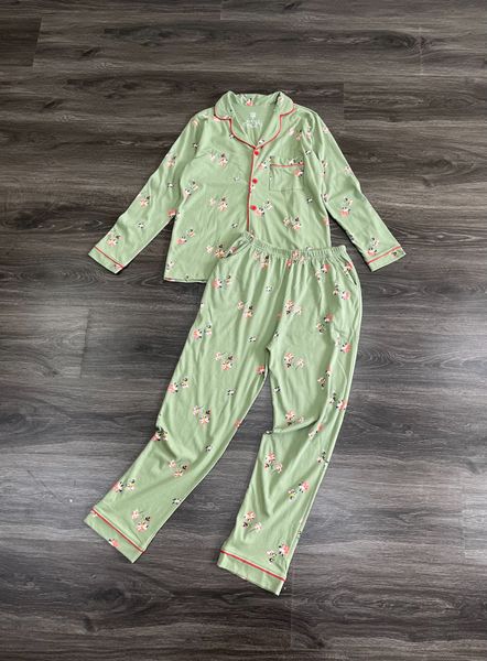 BỘ PIJAMA THUN COTTON DÀI UMI YELLOW