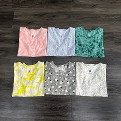 BỘ THUN COTTON 100% 9 TẤC TAY LỠ