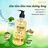 Sữa tắm khử mùi và dưỡng lông thú cưng, chai 500ml