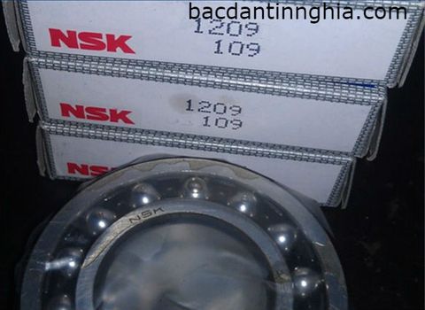 Bạc đạn vòng bi 1209 NSK 45*85*19 mm