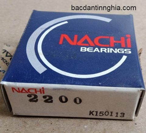 Bạc đạn vòng bi 2200 NACHI 10x30x14 mm