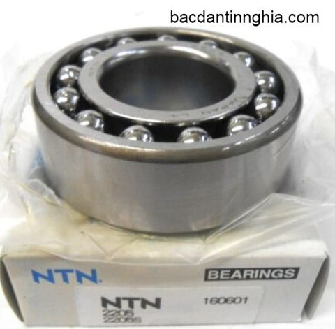 Bạc đạn nhào tròn 2205 NTN 25x52x18 mm