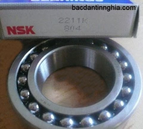 Bạc đạn vòng bi 2211K NSK 55*100*25 mm