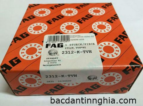 Bạc đạn vòng bi 2312-K FAG 60*130*46mm