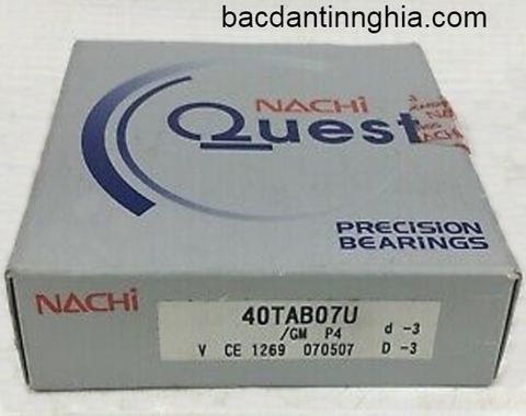 Bạc đạn vòng bi 40TAB07U NACHI