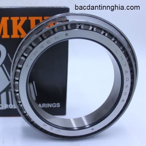 Bạc đạn vòng bi LM720648/LM720610 TIMKEN