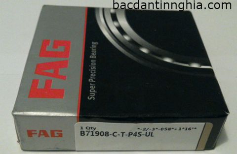 Bạc đạn vòng bi B71908C-T-P4S-UL FAG 7908