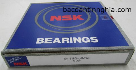 Bạc đạn (vòng bi) ốc bích BA180-4WSA NSK. BA 180 4WSA