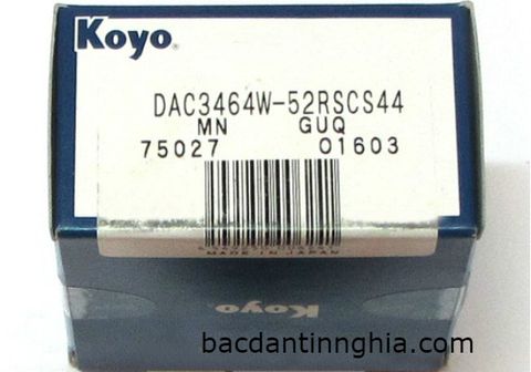 Bạc đạn vòng bi DAC3464W-52RSCS44 KOYO