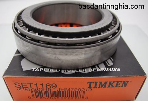 Bạc đạn vòng bi JHM720249/JHM720210 TIMKEN