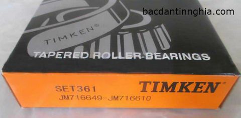 Bạc đạn vòng bi JM 716649 / JM 716610 TIMKEN