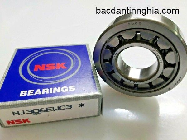 Cuscinetto FAG NJ306 E M1 C3, 30x72x19 mm