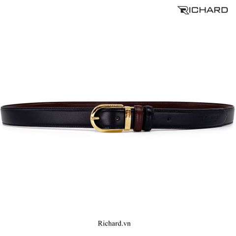 Dây lưng nam da bò cao cấp Richard 027 - 3.0 cm