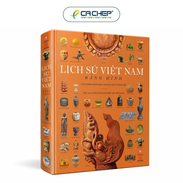 Lịch sử Việt Nam bằng hình - Gần 2000 minh họa tranh ảnh và bản đồ (Tặng 01 bookmark và 04 postcards)
