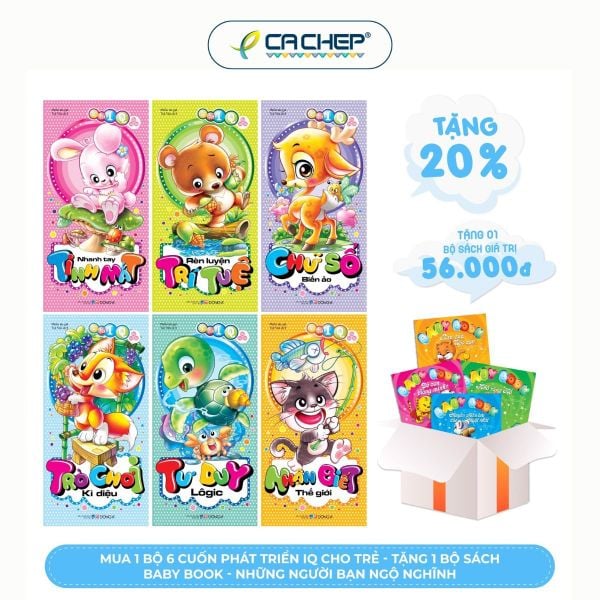 Bộ Phát Triển IQ Cho Trẻ (Cuốn Lẻ)