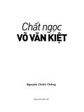 Chất ngọc Võ Văn Kiệt