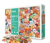 Puzzle Pokolo bộ xếp hình hoạt hình 1000 mảnh - Chủ đề Chó mèo