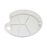 Khay đựng màu Mont Marte Oval Plastic Palette 34x25cm - MM-MCG0008