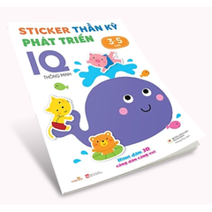 Sticker thần kỳ phát triển IQ (3-5 tuổi)