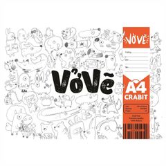 Vở vẽ Crabit 40 trang A4 Super power - 1951a