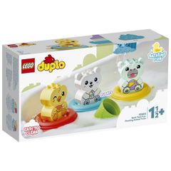 Đồ Chơi Lắp Ráp Lego Duplo - Nhà Tắm Vui Nhộn: Tàu Động Vật Đáng Yêu 10965