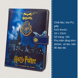 Sổ tay Harry Potter bìa PU