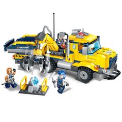 Đồ chơi xếp hình Qman 2407 - Xe vận chuyển Kyanite