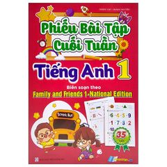 Phiếu Bài Tập Cuối Tuần Tiếng Anh 1 (Theo Family And Friends 1 - National Edition)