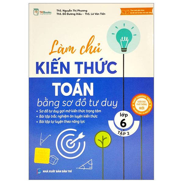 Làm chủ kiến thức Toán bằng sơ đồ tư duy lớp 6 - Tập 2
