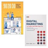 Combo 2 Cuốn: 90-20-30 90 Bài học Vỡ Lòng Về Ý Tưởng Và Câu Chữ + Digital Marketing - Từ Chiến Lược Đến Thực Thi