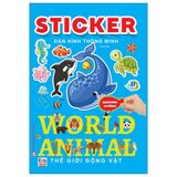 Sticker Dán Hình Thông Minh - Thế Giới Động Vật (Cuốn lẻ)
