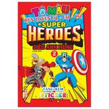 Tô màu rèn luyện IQ EQ CQ - Super heroes siêu anh hùng tặng kèm sticker (Cuốn lẻ)