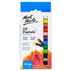 Bộ phấn vẽ Mont Marte  Oil Pastels 12pc - MM-MMPT0013