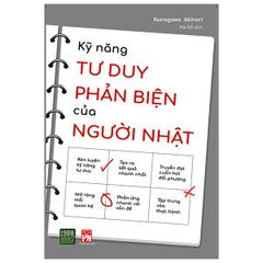 Kĩ Năng Tư Duy Phản Biện Của Người Nhật